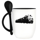 Кружка с ложкой