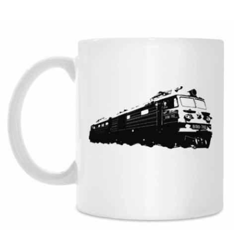 Кружка с принтом Электровоз ВЛ10
