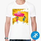 Мужская спортивная футболка