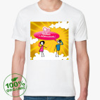 Мужская футболка органик