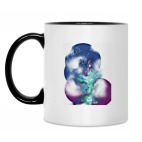 Кружка двухцветная