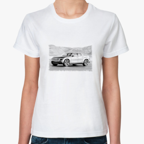 Классическая футболка с принтом GMS