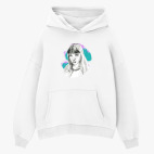 Толстовка худи оверсайз