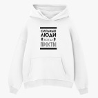 Толстовка худи оверсайз