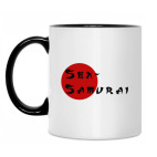 Кружка двухцветная