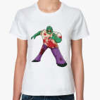 Классическая женская футболка Зомби