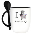 Кружка с ложкой