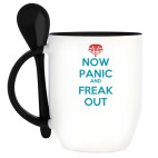 Кружка с ложкой