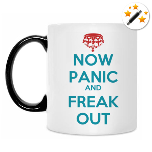 Кружка-хамелеон NOW PANIC