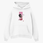 Толстовка худи оверсайз