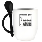 Кружка с ложкой