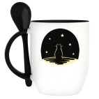 Кружка с ложкой