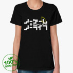 Женская футболка органик