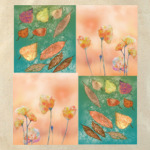 Микс. Маки, листпад