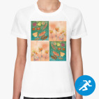 Женская спортивная футболка