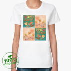 Женская футболка органик