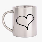 Кружка металлическая