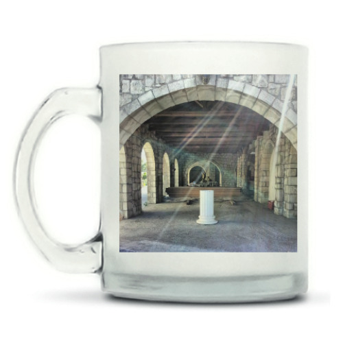 Кружка матовая с принтом Antique