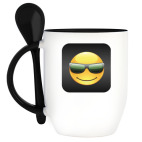 Кружка с ложкой