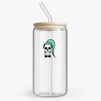 Банка с бамбуковой крышкой