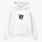 Толстовка худи оверсайз