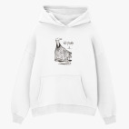 Толстовка худи оверсайз