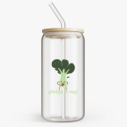 Банка с бамбуковой крышкой