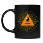 Кружка цветная UV-DTF