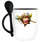 Кружка с ложкой