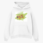 Толстовка худи оверсайз