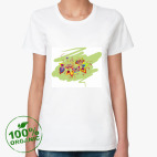 Женская футболка органик