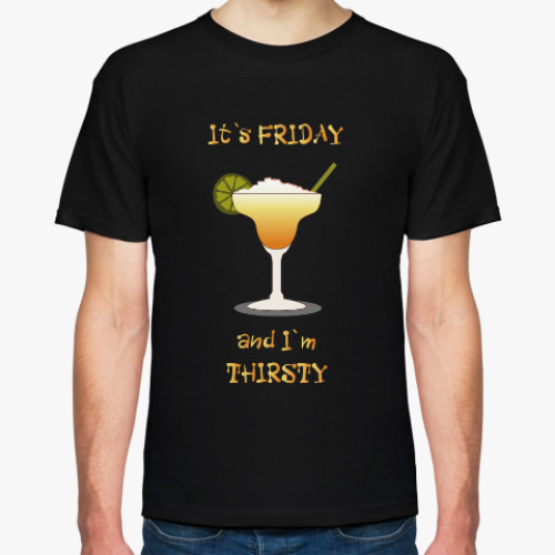 Футболка с принтом Пятница / Friday