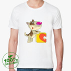 Мужская футболка органик