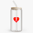 Банка с бамбуковой крышкой