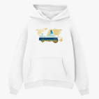 Толстовка худи оверсайз