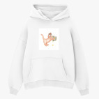 Толстовка худи оверсайз