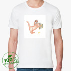 Мужская футболка органик