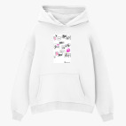 Толстовка худи оверсайз