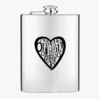 Фляжка стальная