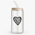 Банка с бамбуковой крышкой