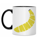 Кружка двухцветная