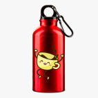 Металлическая бутылка 400 мл UV-DTF