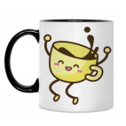 Кружка двухцветная