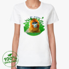 Женская футболка органик