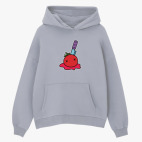 Толстовка худи оверсайз