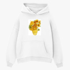 Толстовка худи оверсайз