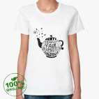Женская футболка органик