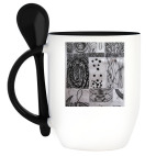 Кружка с ложкой