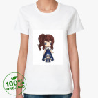 Женская футболка органик