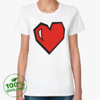 Женская футболка органик